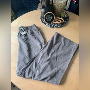 NWT A New Day pinstripe wide leg pants size Large